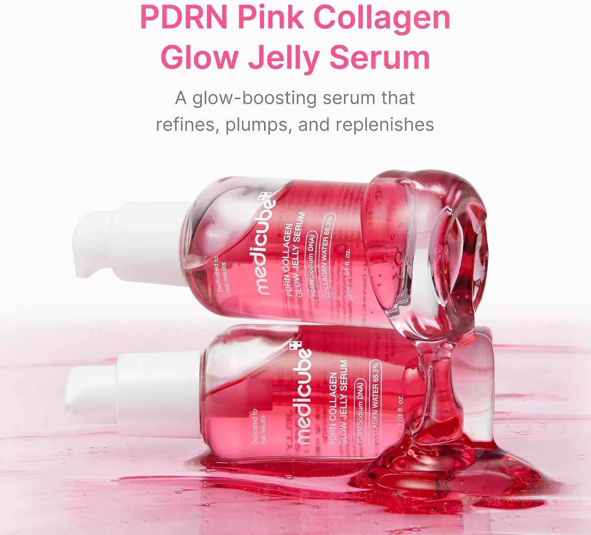 Medicube PDRN Pink Collagen Glow Jelly Serum