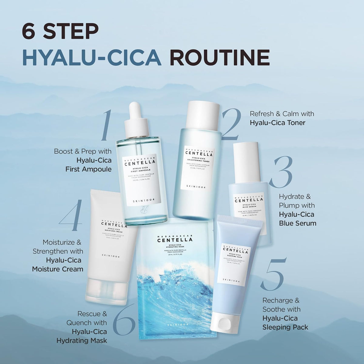 SKIN1004 Madagascar Centella Hyalu-Cica First Ampoule