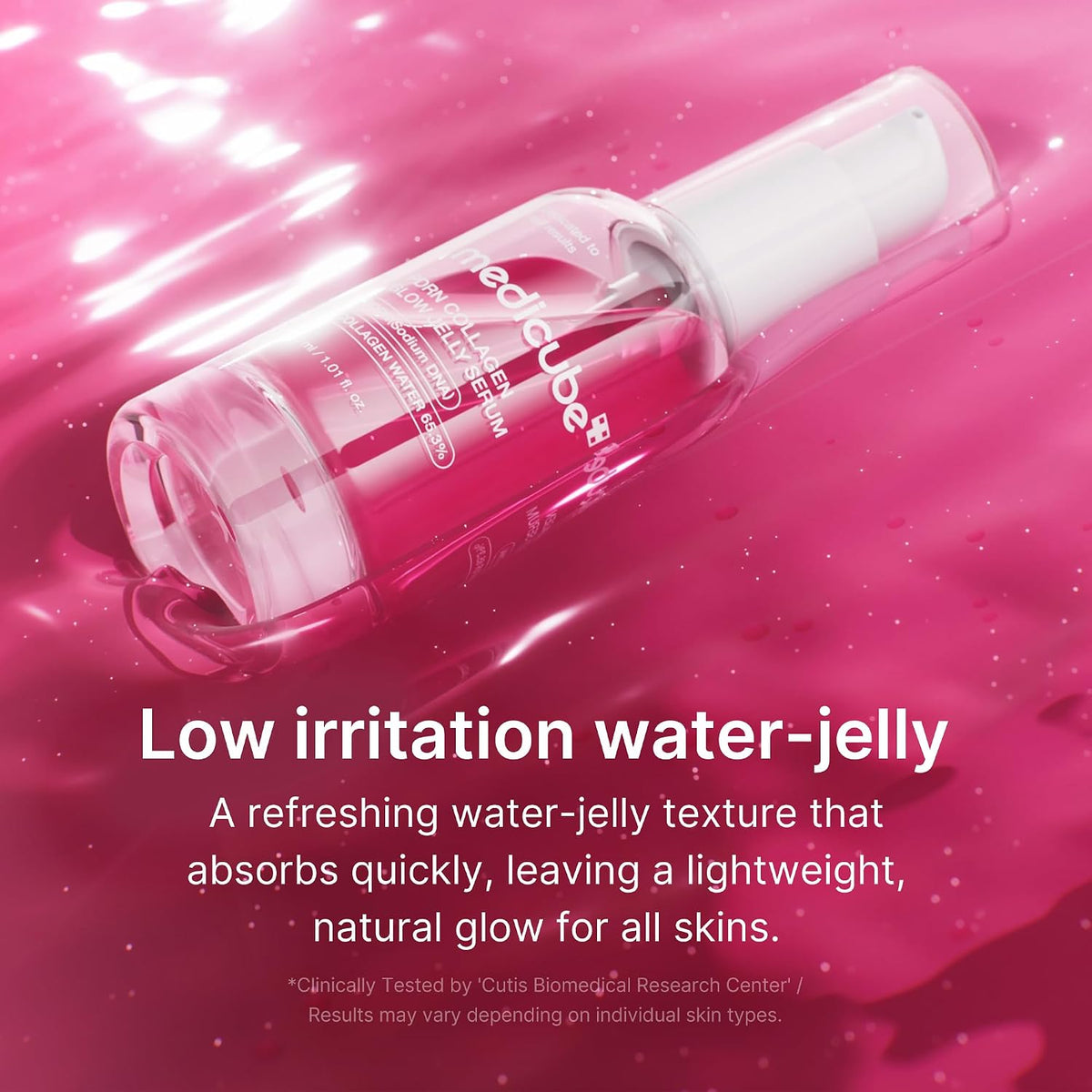 Medicube PDRN Pink Collagen Glow Jelly Serum