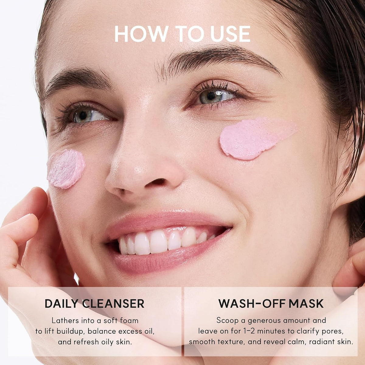 Arencia Fresh Rosehip Rice Mochi Cleanser- Pink