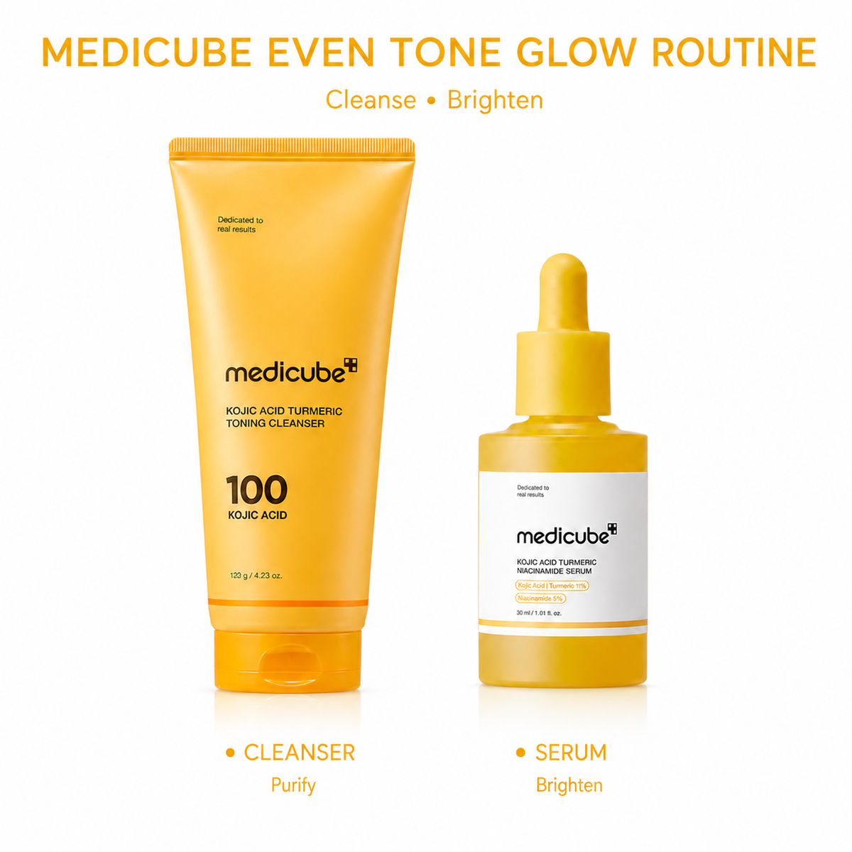 Medicube Even Tone Glow Duo Routine
