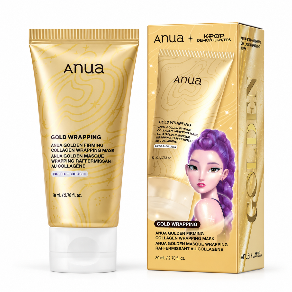 Anua Golden Firming Collagen Wrapping Mask