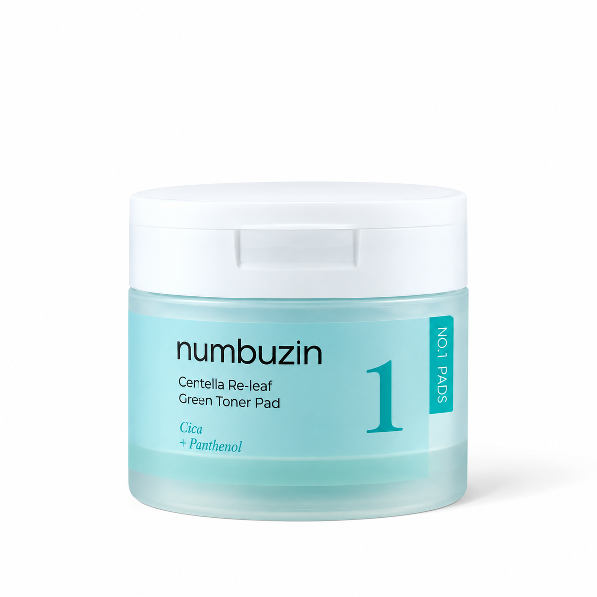 Numbuzin No.1 Centella Re-Leaf Green Toner Pads