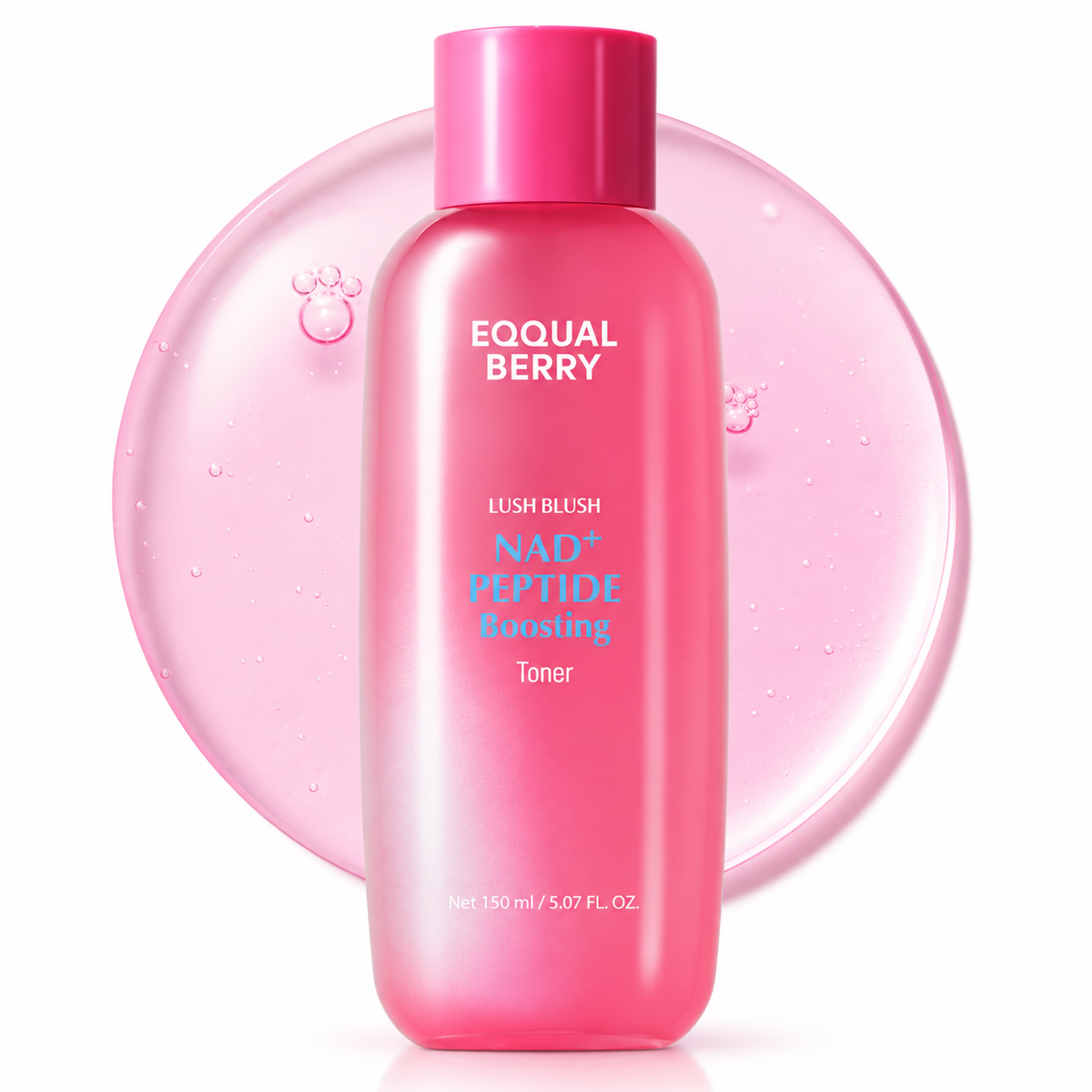 EQQUALBERRY Lush Blush NAD+ Peptide Boosting Toner