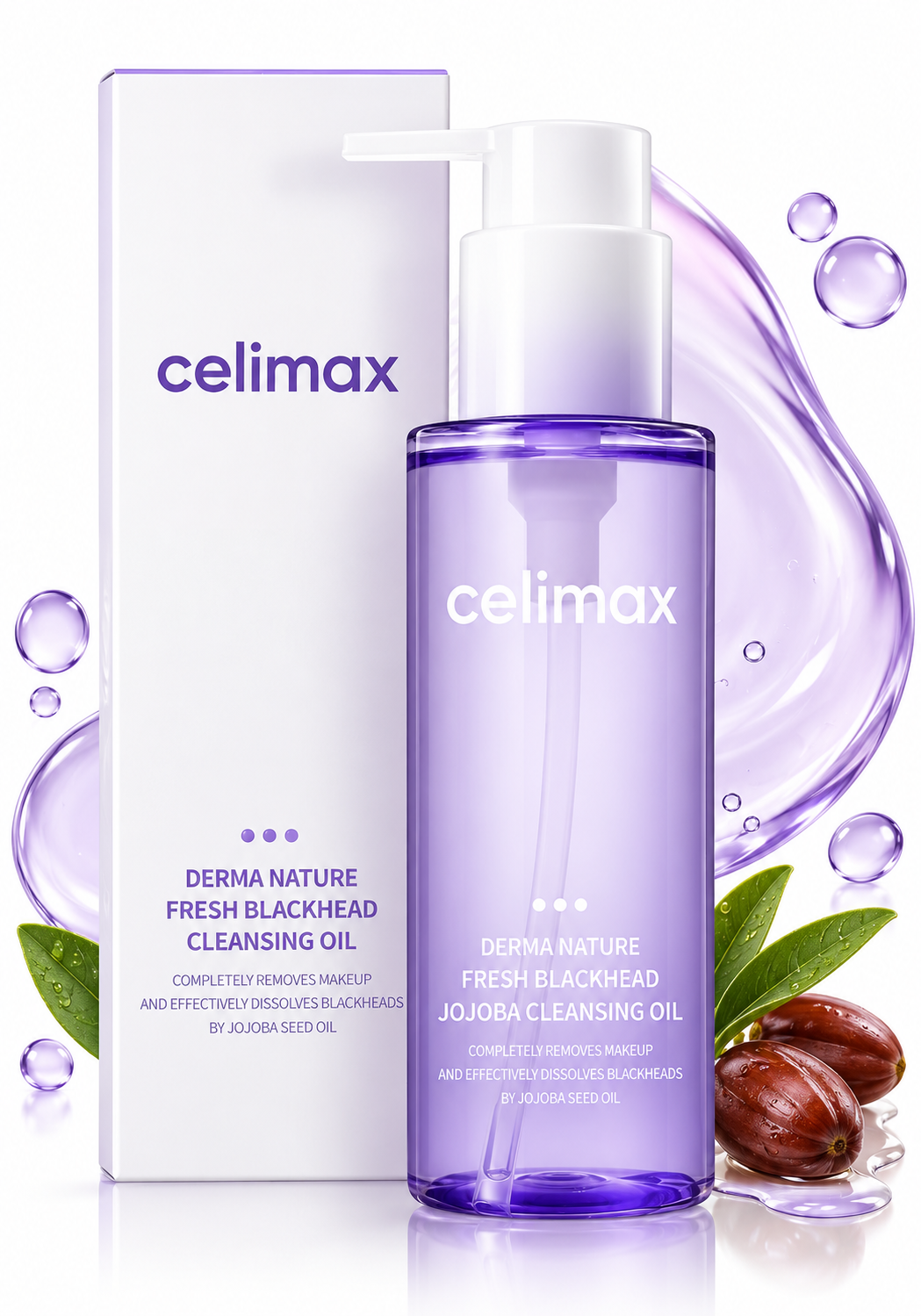 Celimax Derma Nature Fresh Blackhead Jojoba Cleansing Oil 150ml