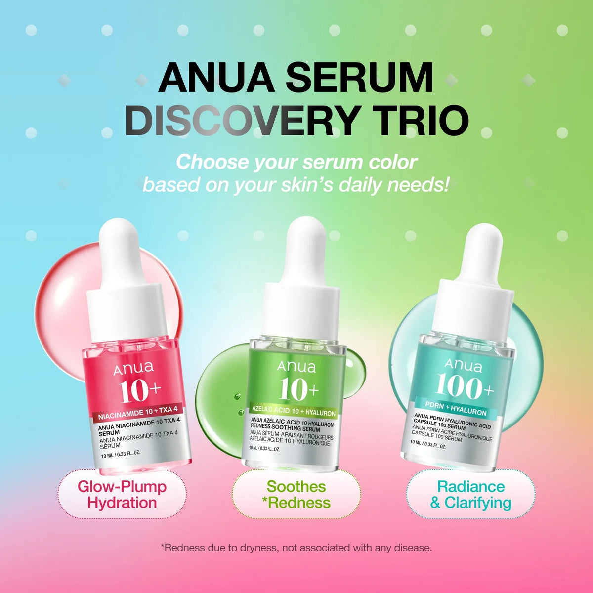 ANUA Serum Mini Discovery Set 3 x 10ml