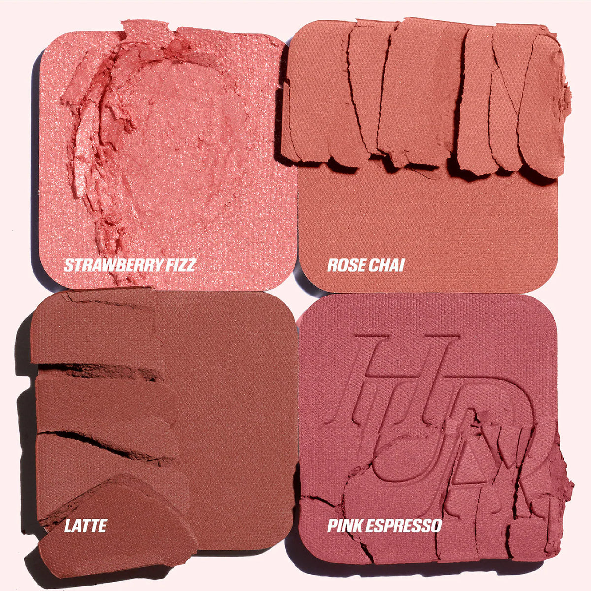 HUDA BEAUTY Blush Filter Blurring Blushlighters Palette - Strawberry Latte