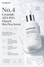 Numbuzin No.4 Ceramide AHA Glazed Skin Prep Serum