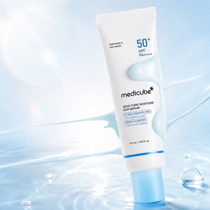 Medicube Zero Pore Moisture Sun Serum SPF50+ PA+