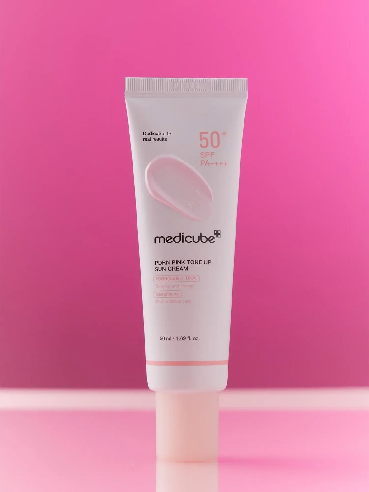 Medicube PDRN Pink Tone-Up Sun Cream SPF50+ PA+