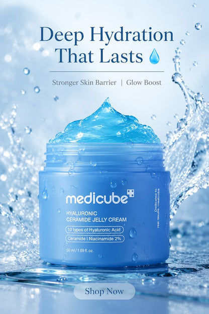 Medicube Hyaluronic Ceramide Jelly Cream – 50ml