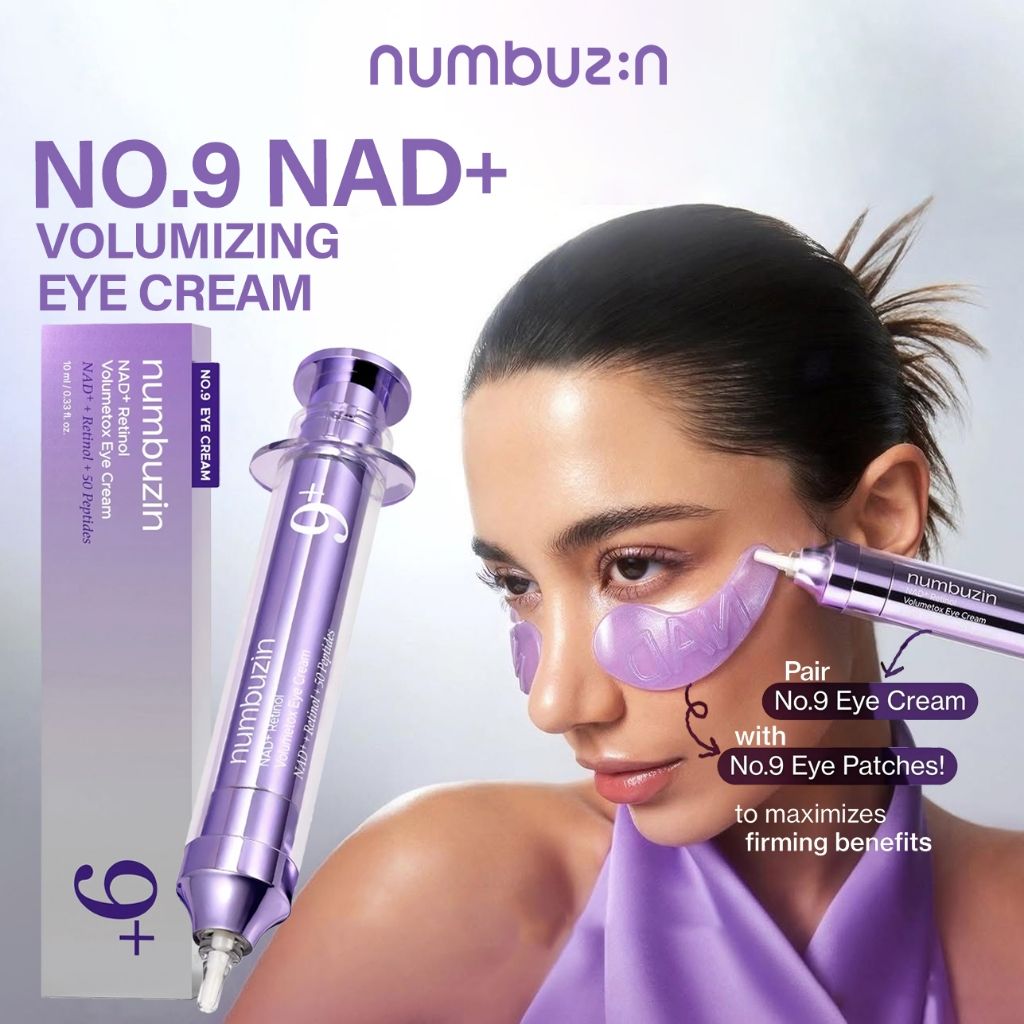 كريم العين Numbuzin No.9 NMN ريتينول فوليوم توكس