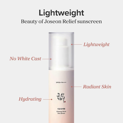 Beauty of Joseon Ginseng Moist Sun Serum SPF50+ PA++
