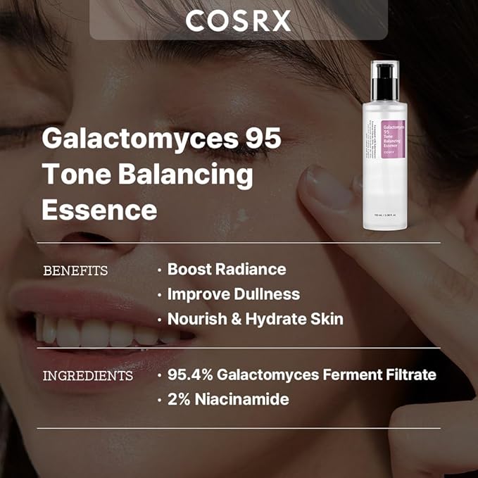COSRX خلاصة توازن لون البشرة بخميرة الجالاكتوميسيس 95