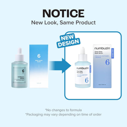Numbuzin No.6 Deep Sleep Mask Serum