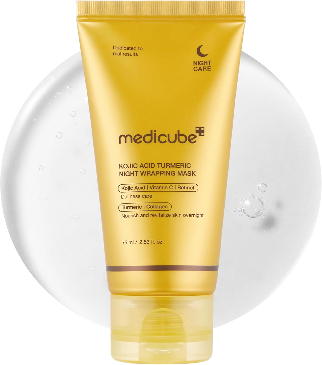 Medicube Kojic Acid Turmeric Night Wrapping Mask – 75ml