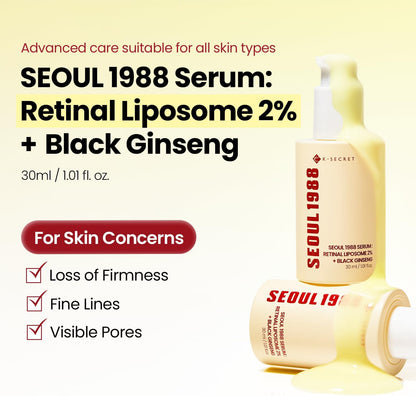 K-SECRET Seoul 1988 Retinal 2% Serum - 30ml
