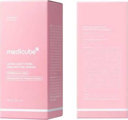 Medicube Ultra Light PDRN Pink Peptide Serum 30ml