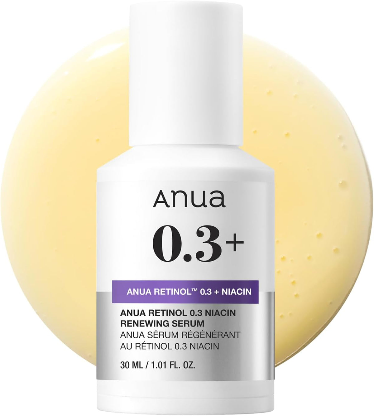 Anua Nano Retinol 0.3% + Niacin Renewing Serum