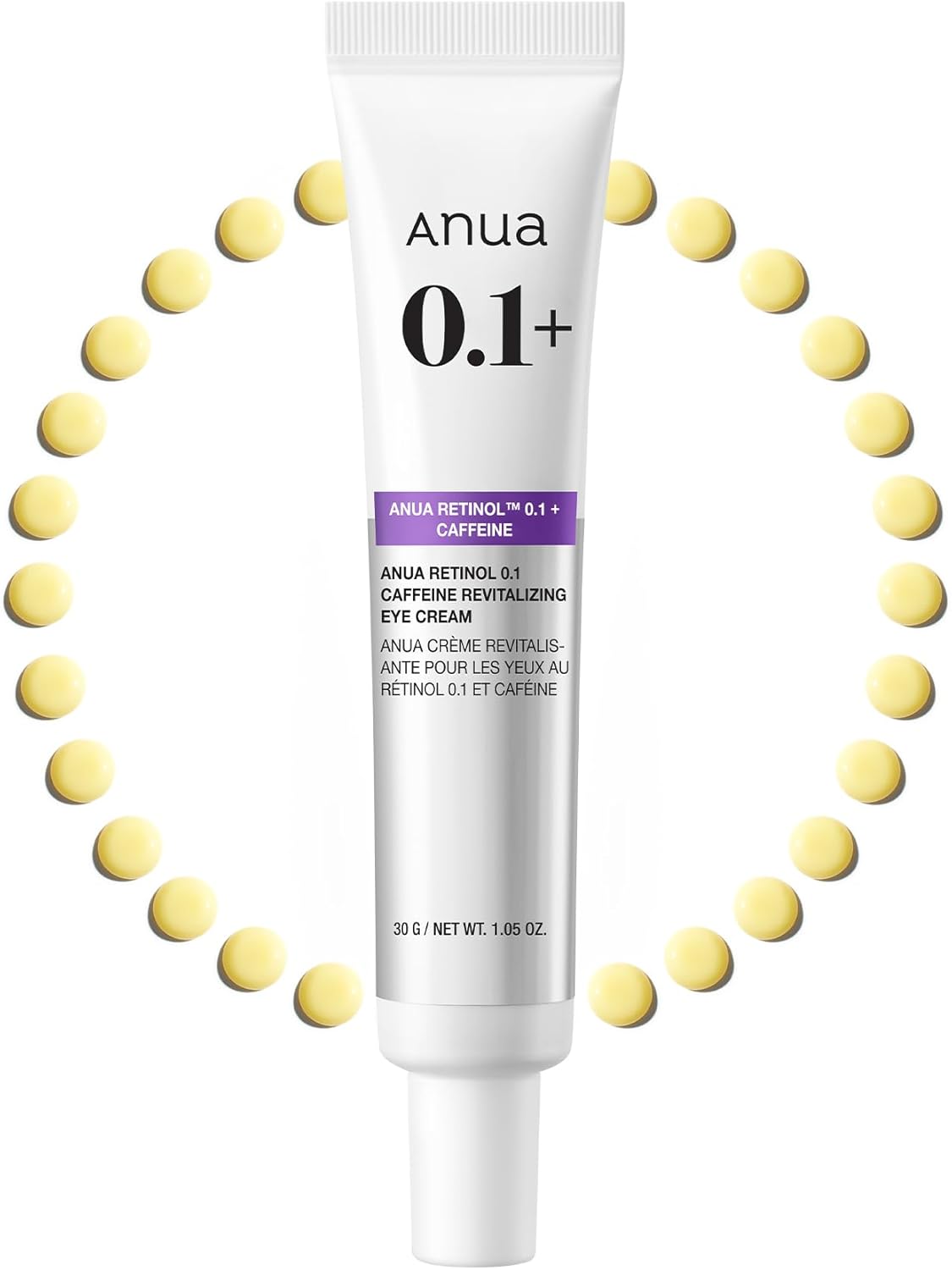 Anua Retinol 0.1 Caffeine Revitalizing Eye Cream