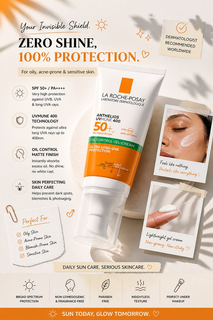 La Roche-Posay Anthelios UVMune 400 Oil Control Gel-Cream SPF50+