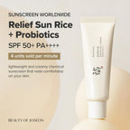 Beauty of Joseon Relief Sun: Rice + Probiotics SPF50+