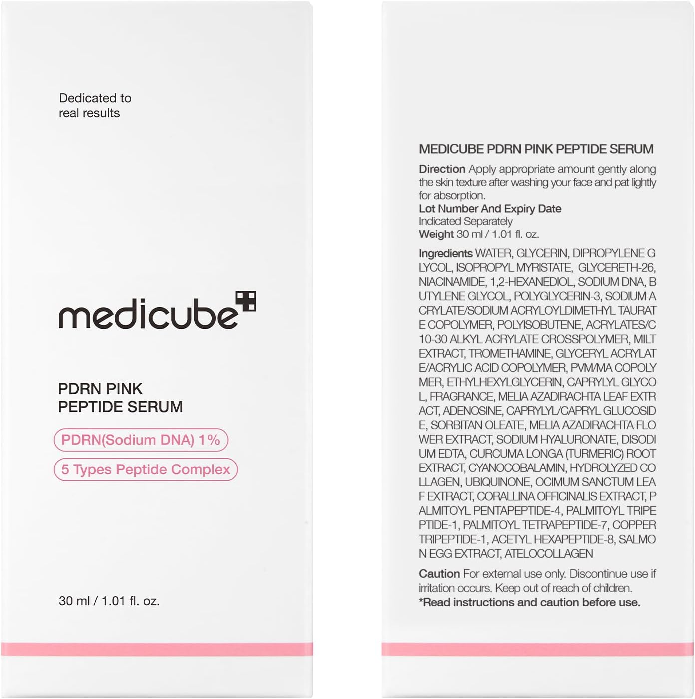 Medicube PDRN Pink Peptide Serum