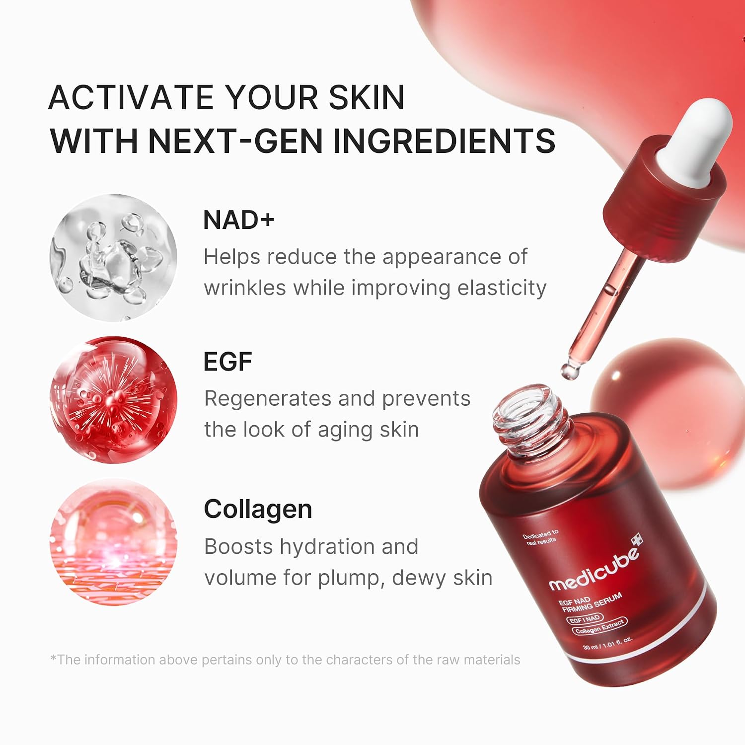 Medicube NAD EGF Firming Serum for Face & Neck