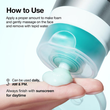 Anua PDRN Hyaluronic Acid Moisturizing Cleansing Foam