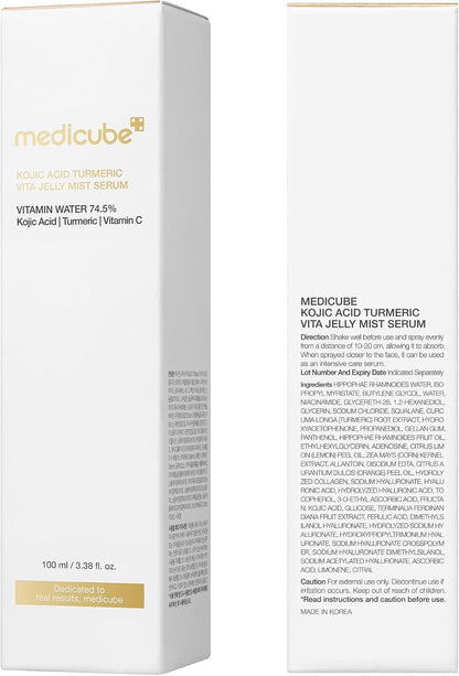 Medicube Kojic Acid Turmeric Vita Jelly Mist Serum