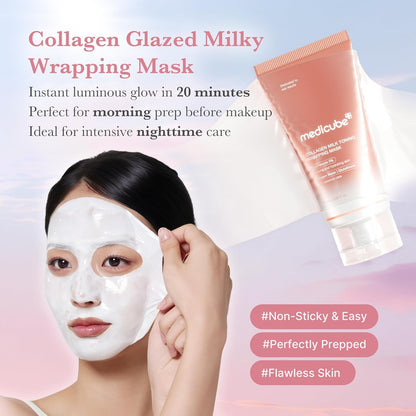 Medicube Collagen Milk Toning Wrapping Mask 75ml
