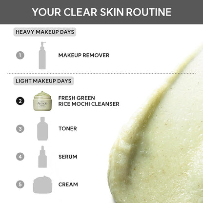 Arencia Fresh Green Rice Mochi Cleanser
