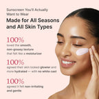 Medicube No Cast Just Glow Collagen Sunscreen SPF50+