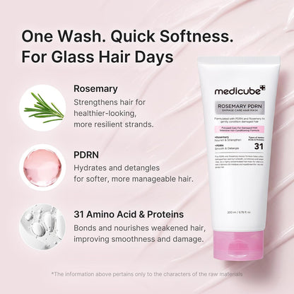 Medicube Rosemary PDRN Damage Care Hair Mask