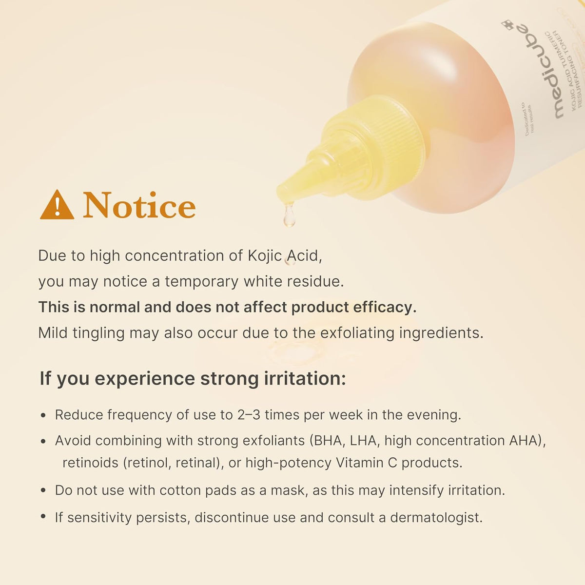 Medicube Kojic Acid Turmeric Smoothing Toner