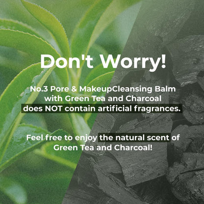 Numbuzin No.3 Skin Softening Mask-Cleansing Balm with Green Tea & Charcoal