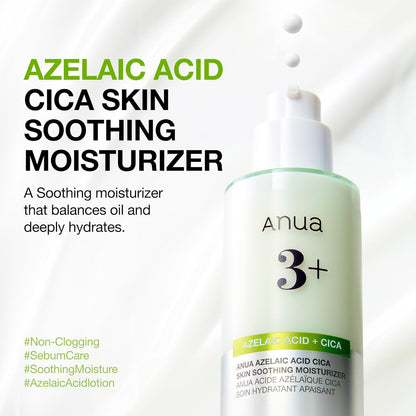 Anua Azelaic Acid CICA Skin Soothing Moisturizer