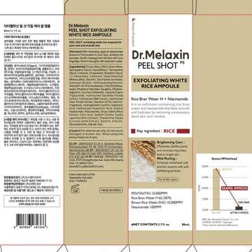Dr.Melaxin Peel Shot Glow White Rice Peeling Ampoule
