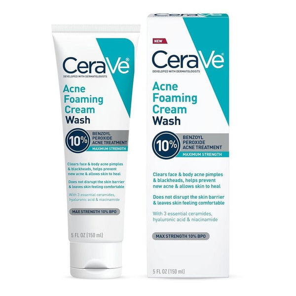 CeraVe Acne Foaming Cream Wash 150gm