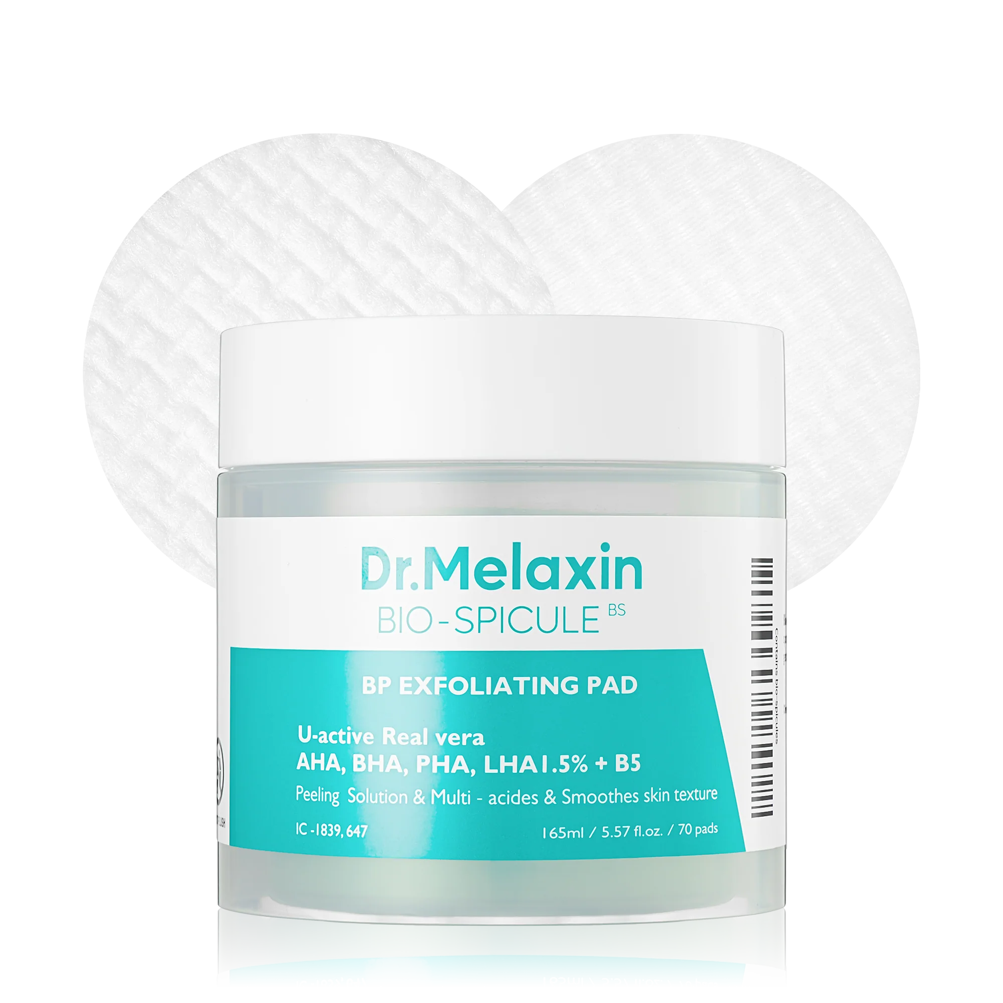 Dr.Melaxin Bio-Spicule BP Pore Exfoliating Pads