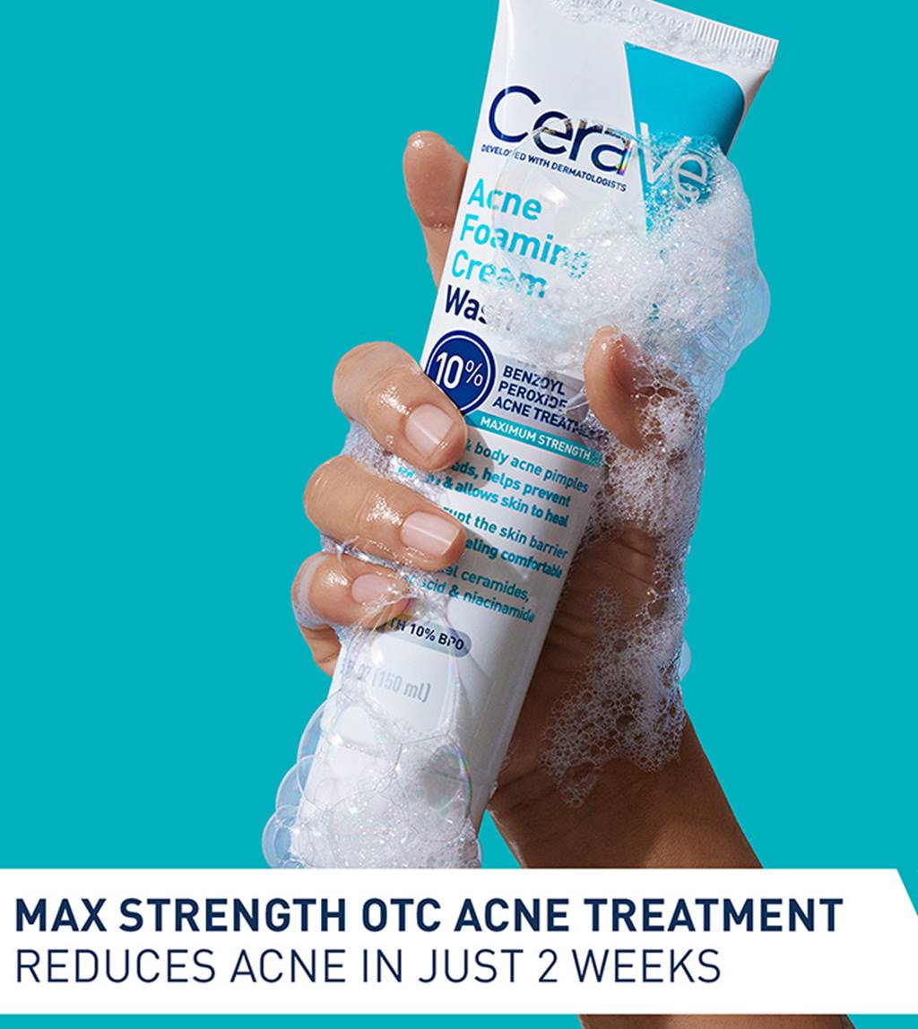CeraVe Acne Foaming Cream Wash 150gm