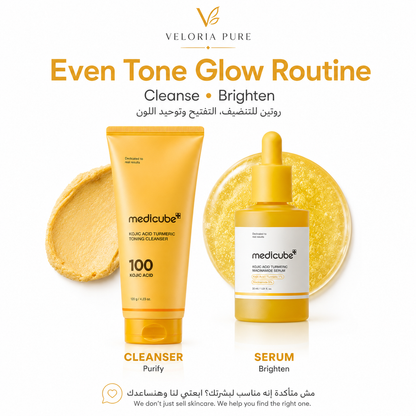 Medicube Even Tone Glow Duo Routine