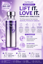 Numbuzin No.9 Ultimate Glow & Lift Routine - 3Steps