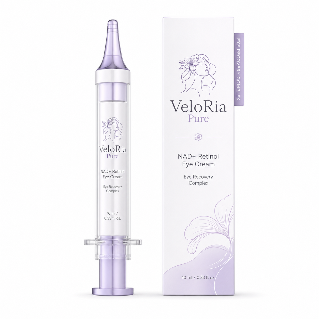 Veloria Pure VioletLift NAD+ Retinol Eye Cream