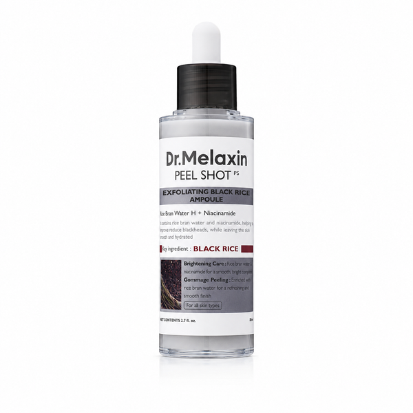 Dr. Melaxin Peel Shot Exfoliant Black Rice Ampoule