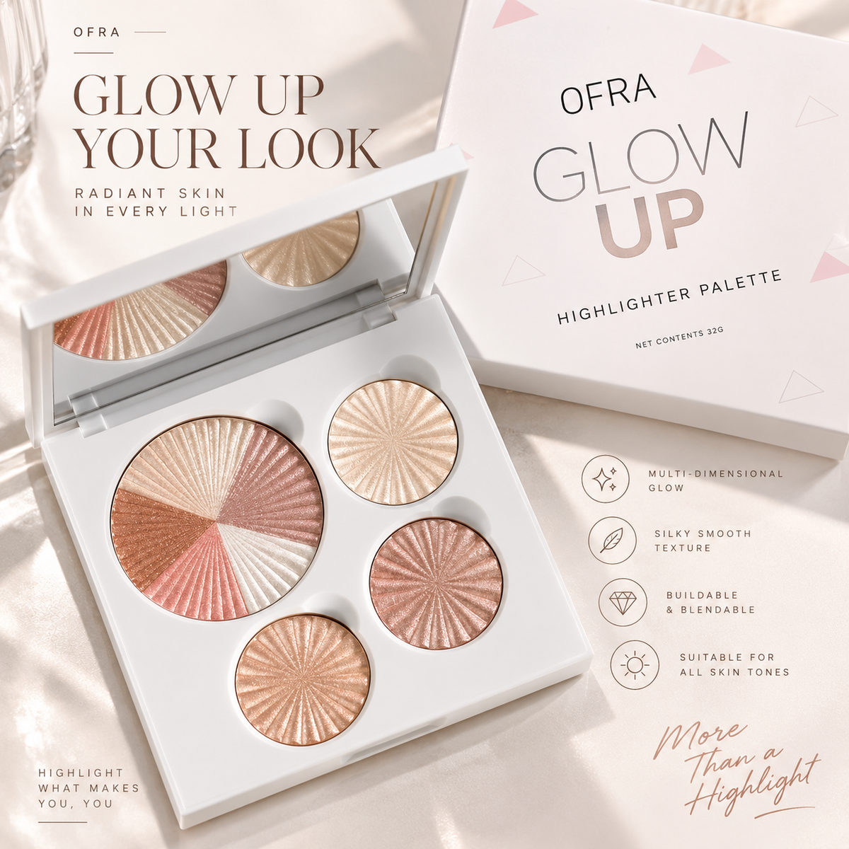 OFRA Glow Up Highlighter Palette
