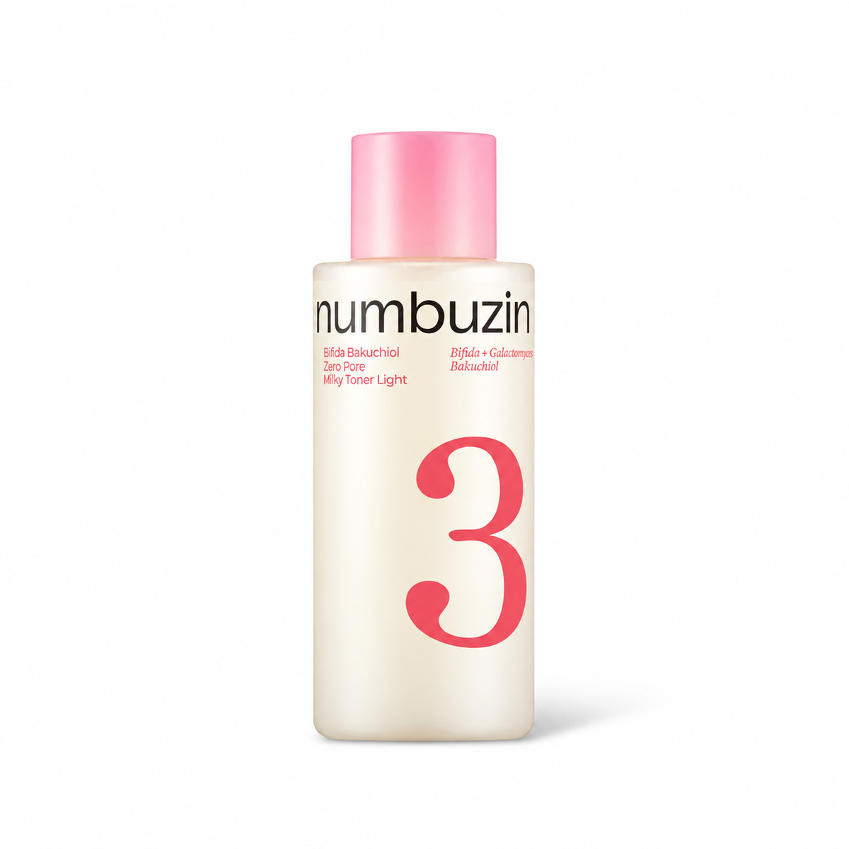 Numbuzin No.3 Bifida Bakuchiol Zero Pore Milky Toner