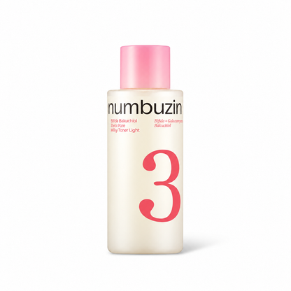 Numbuzin No.3 Bifida Bakuchiol Zero Pore Milky Toner