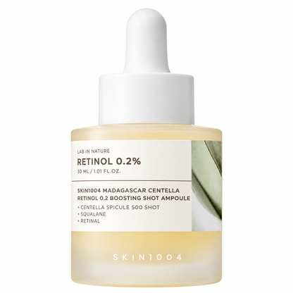 SKIN1004 Madagascar Centella Retinol 0.2 Boosting Shot Ampoule