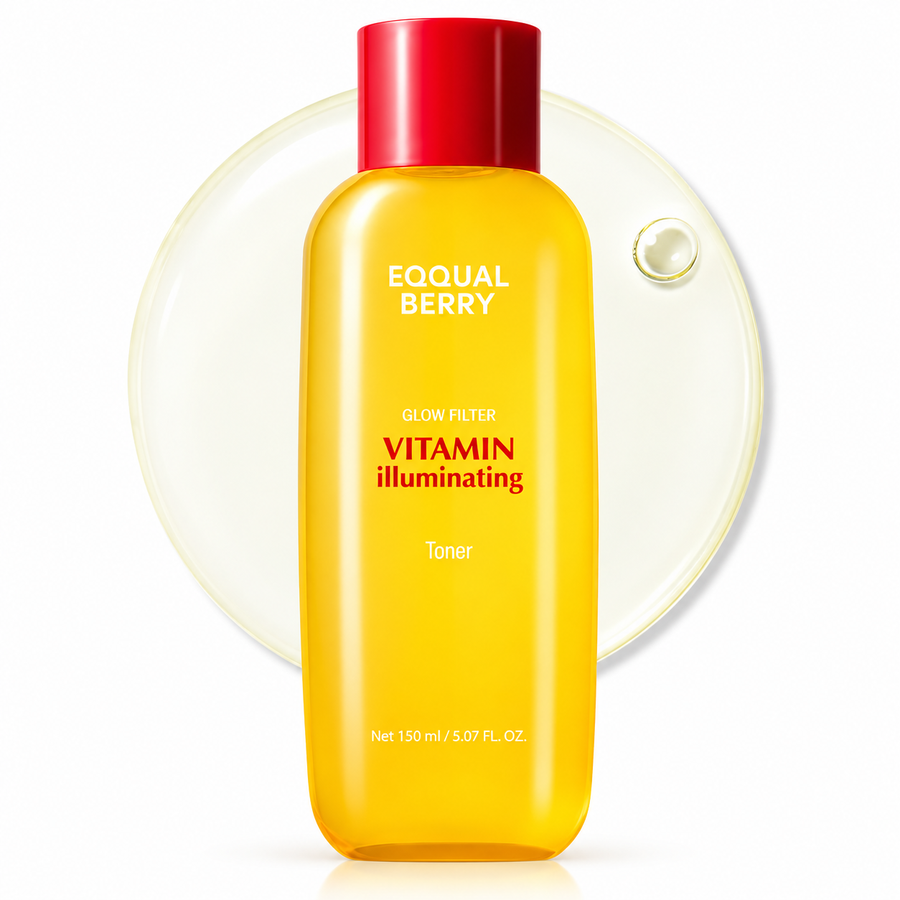 EQQUALBERRY Glow Glitter Vitamin Illuminating Toner